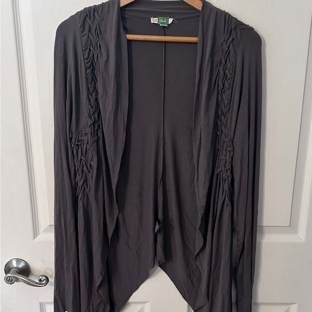 Anthropologie Ett Twa Womens Open Cardigan Size M